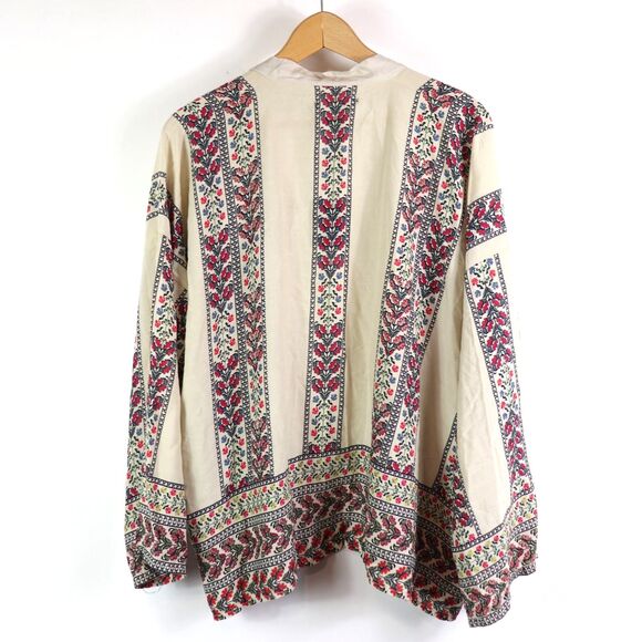 NWT Do Everything in Love Boho Stripe Print Lightweight Cardigan One Size - Picture 2 of 5